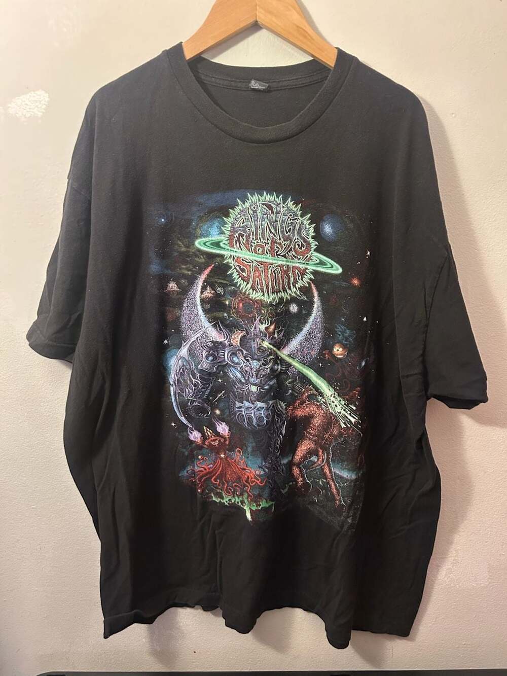 y2k early 2000s rings of saturn band merch...